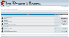 Desktop Screenshot of forum.dragons-amakna.com